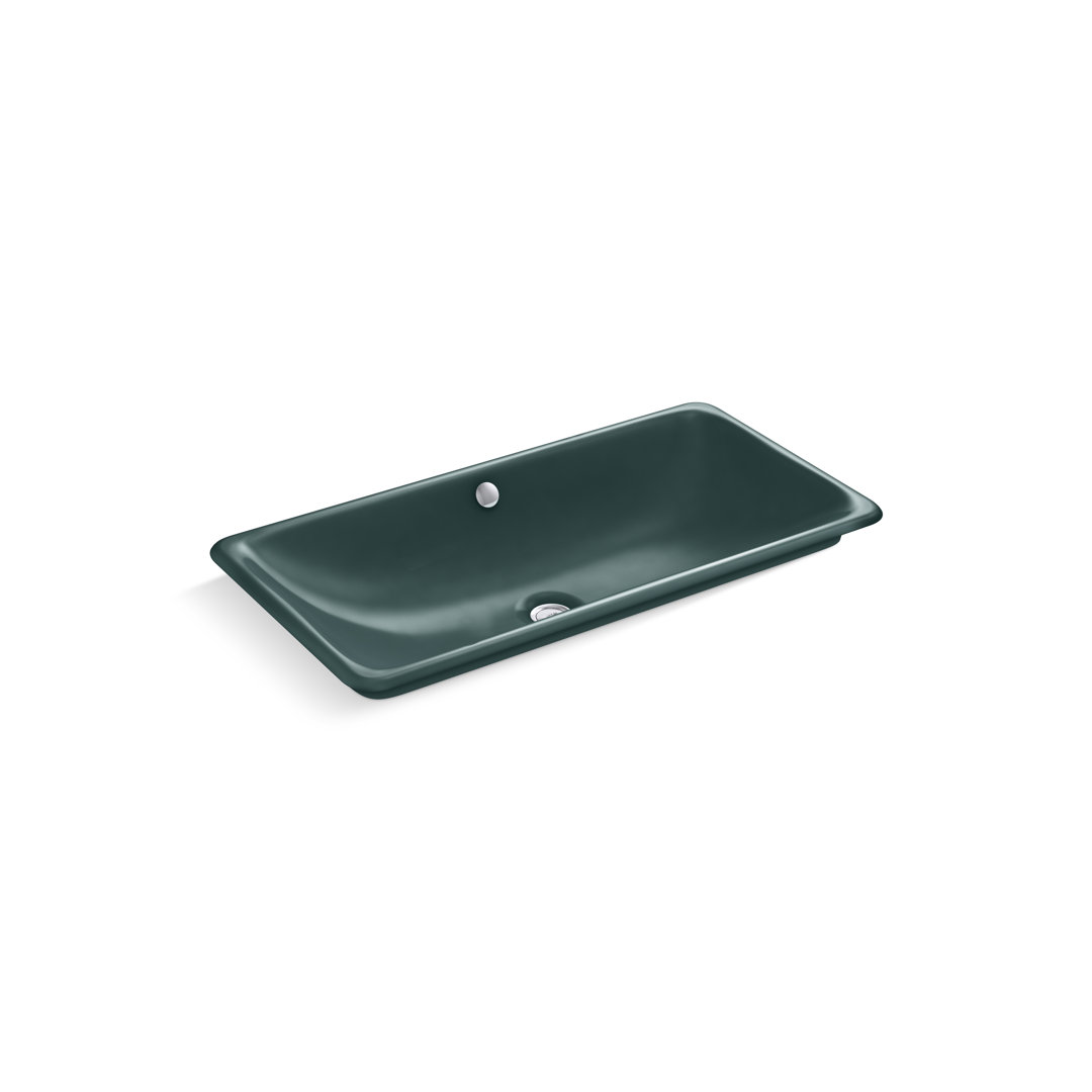 Iron Plains 30 In. Rectangular Drop-In / Undermount / Vessel Bathroom Sink